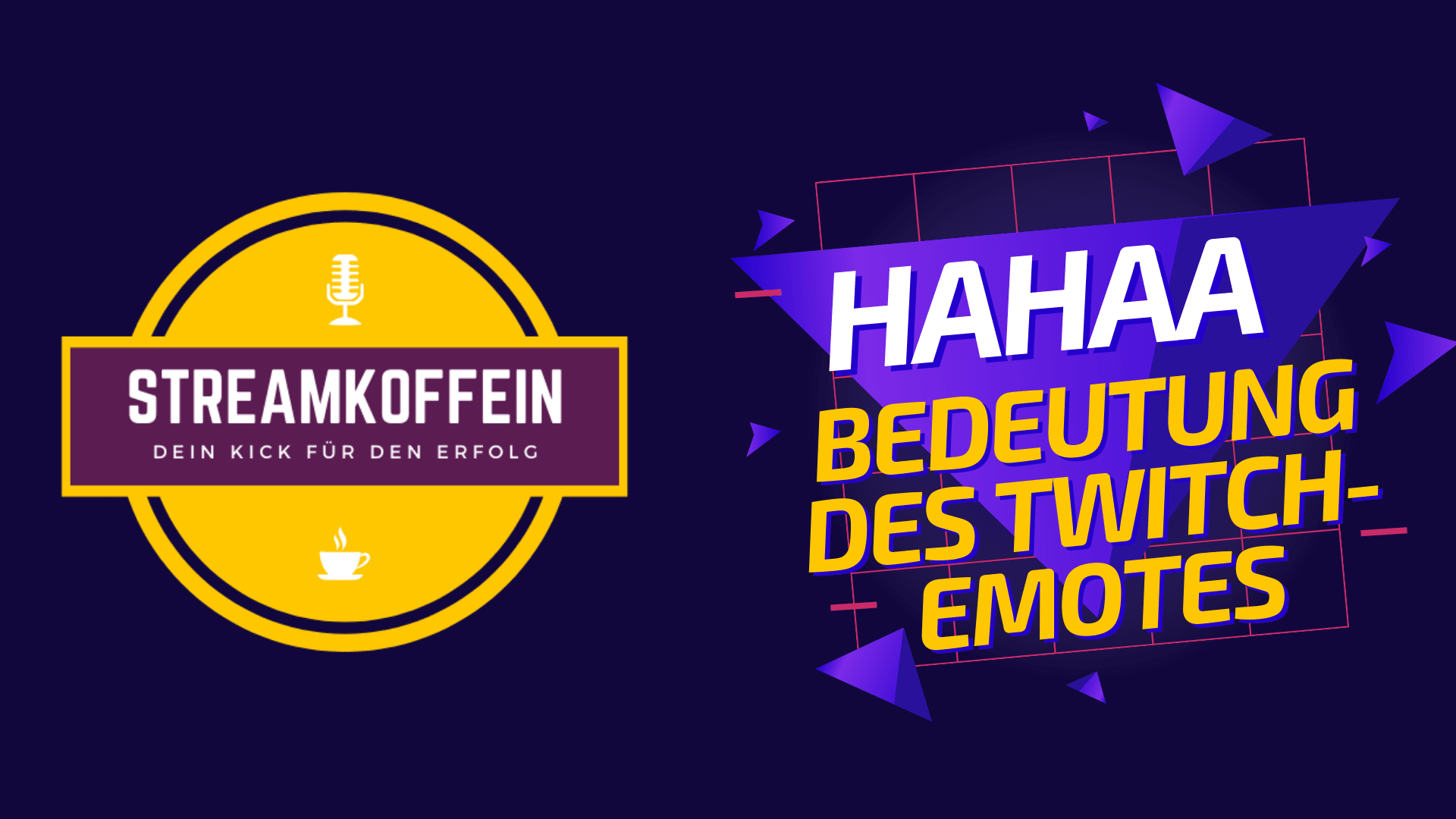 ᐅ haHAA – Bedeutung des Twitch Emotes - Streamkoffein